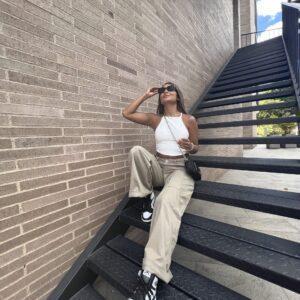TOP TIRAS ESPALDA MARFIL